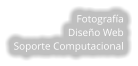 Fotografa Diseo Web Soporte Computacional